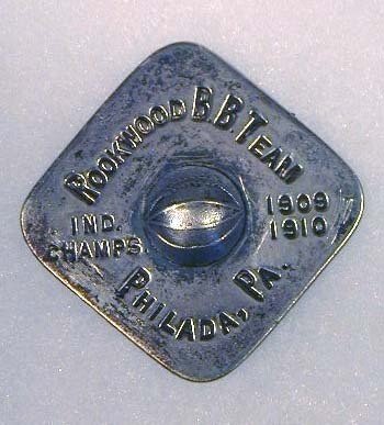 1909-10 Basketball Award Medal / Pin