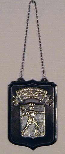 Vintage Basketball Trophy / Plaque - 1930