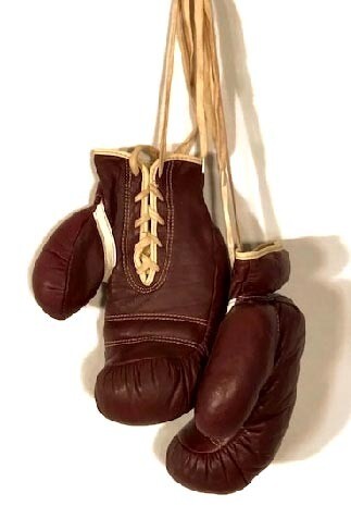 1930&#39;s Vintage Boxing Gloves by J C Higgins