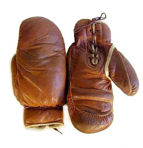 1910-20’s High Quality Leather Boxing Gloves