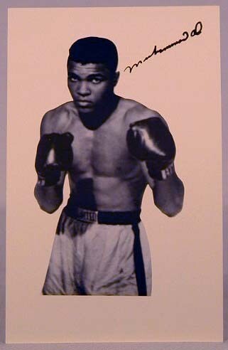 1960&#39;s Muhammad Ali Signed Photo