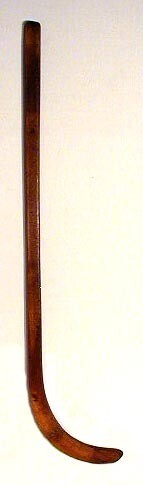 19th Century One Piece Hockey Stick made by Spalding