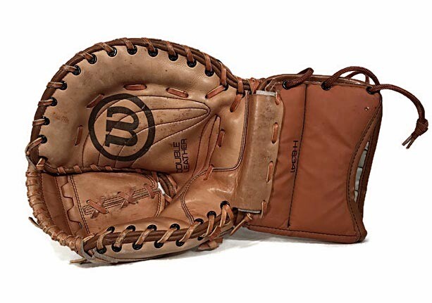 Vintage Hockey Goalie Glove - 1950&#39;s