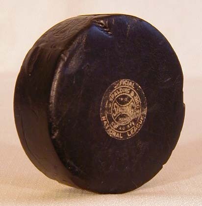 1900-10’s Spalding Official Hockey Puck