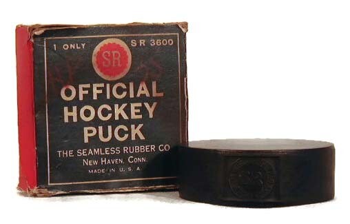 1910’s Hockey Puck MINT in the Original Box 1910’s Hockey Puck MINT in the Original Box