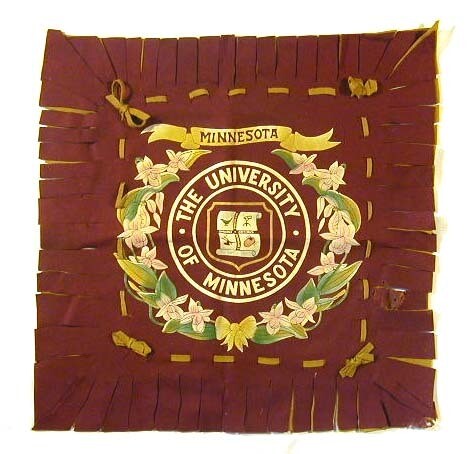 1910’s Minnesota University Felt Pillow Cover