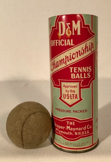 1920's D&M Tennis Ball Can