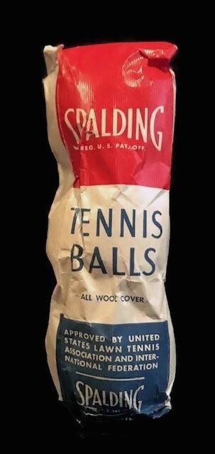 Early 1940’s Spalding Tennis Balls in Original Packaging – Bag