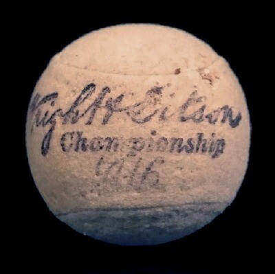 Dated 1916 Wright &Ditson CHAMPIONSHIP Tennis Ball