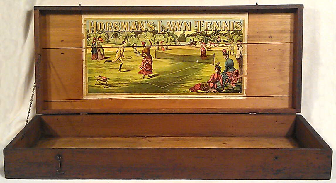 1888 Horsman Lawn Tennis Box