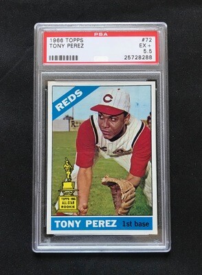 1966 Topps Tony Perez #72 PSA 5.5
