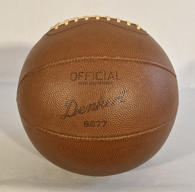 1930’s Laced Basketball made by Denkert - NR-MT