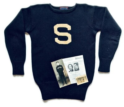 1936 Penn State University Letter Sweater - Spalding