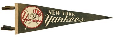 1950’s New York Yankees ¾ Size Pennant