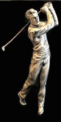 1920’s Bobby Jones Trophy Style Figural Golfer