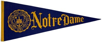 1940’s Notre Dame Pennant