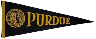1940’s Purdue University Pennant