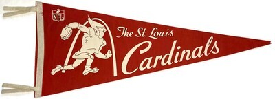 1950’s St. Louis Cardinals Football Pennant