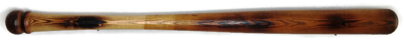Circa. 1905 Mushroom - Double Knob Style Baseball Bat, William Reed &amp; Sons