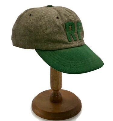 1920’s Green and Gray Wool Baseball Cap