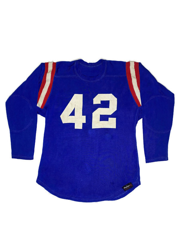 1940’s MacGregor Football Jersey - Red, White &amp; Blue