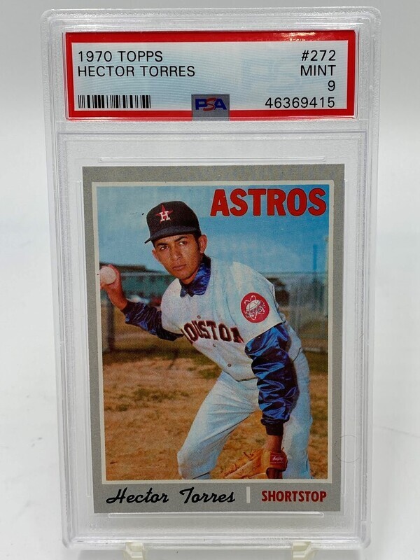 1970 Topps #272 Hector Torres PSA 9 MINT