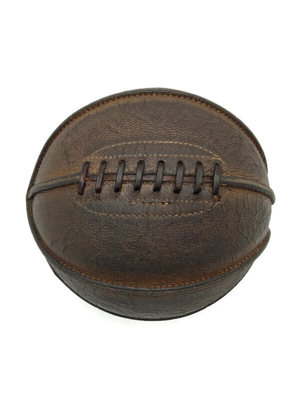 1920’s Vintage Laced Basketball w/ Reverse Seams - Outer Seams