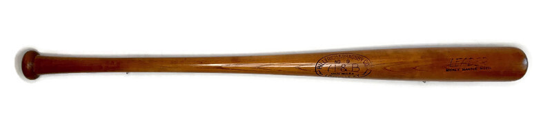 1950’s Vintage Mickey Mantle Baseball Bat - Unused