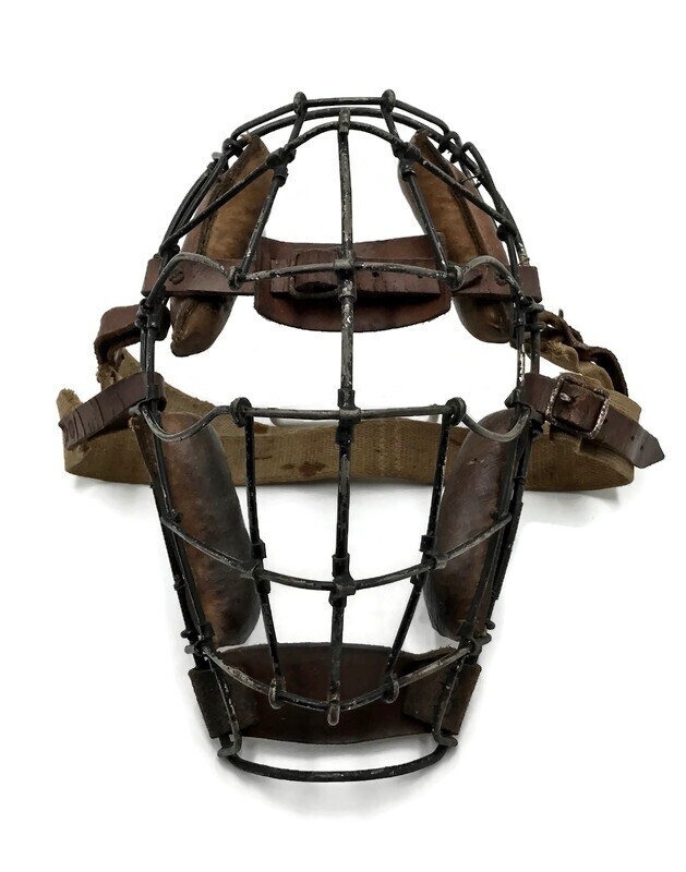 1890 - 1900 Vintage Birdcage-Style Catcher’s Mask