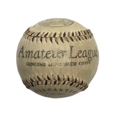 Vintage Baseball - Worth Amateur League 1910 - 1920’s