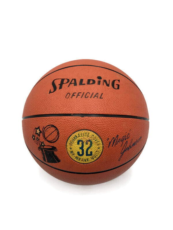 Vintage Magic Johnson Endorsed Basketball by Spalding