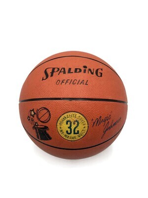 Vintage Magic Johnson Endorsed Basketball by Spalding