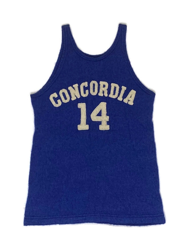 Vintage 1910’S CONCORDIA  Basketball Jersey by Spalding