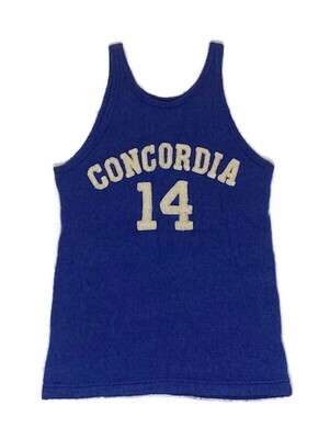 Vintage 1910’S CONCORDIA  Basketball Jersey by Spalding
