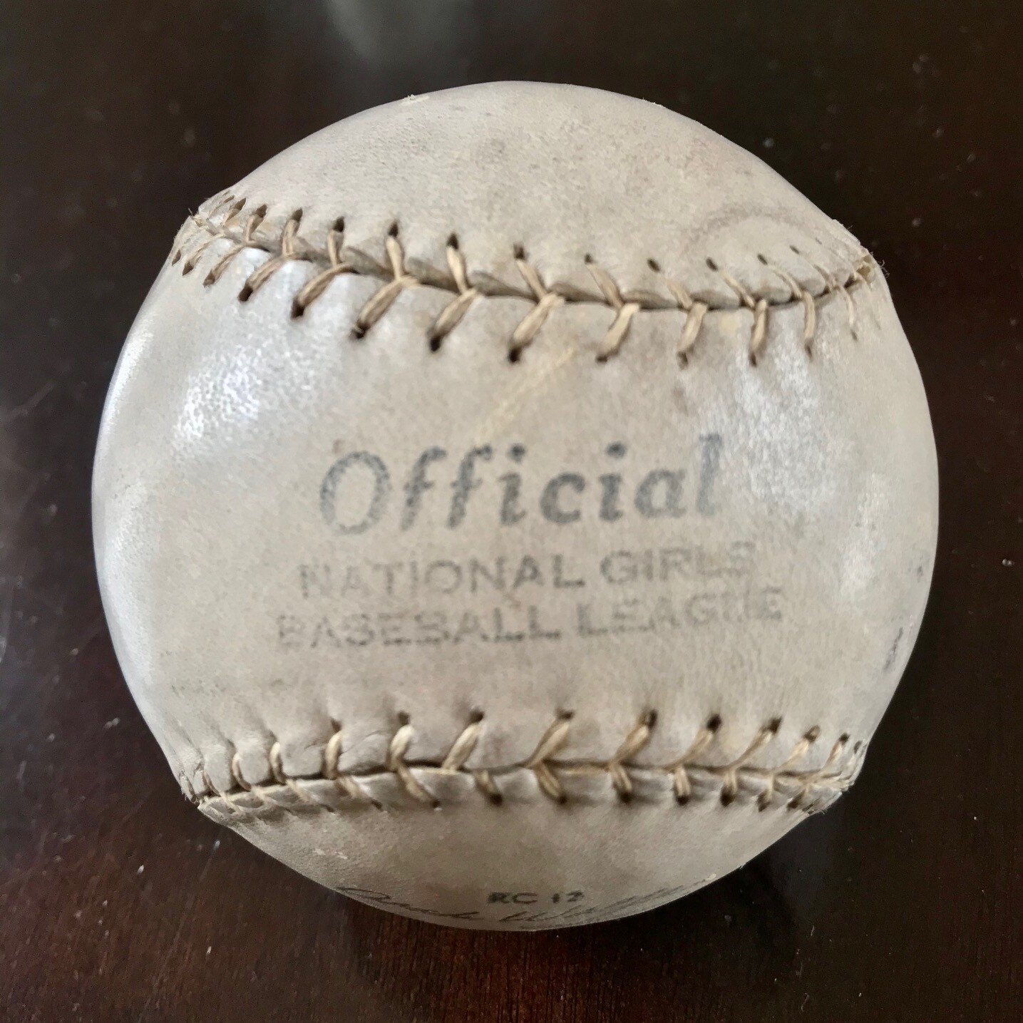 1944 - 1955 NGBL Official National Girls Baseball League Baseball