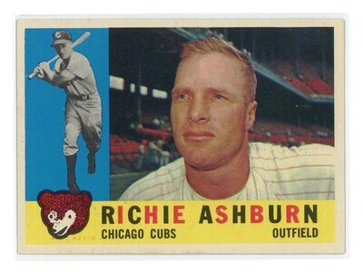 1960 Topps Richie Ashburn #305 Baseball Card