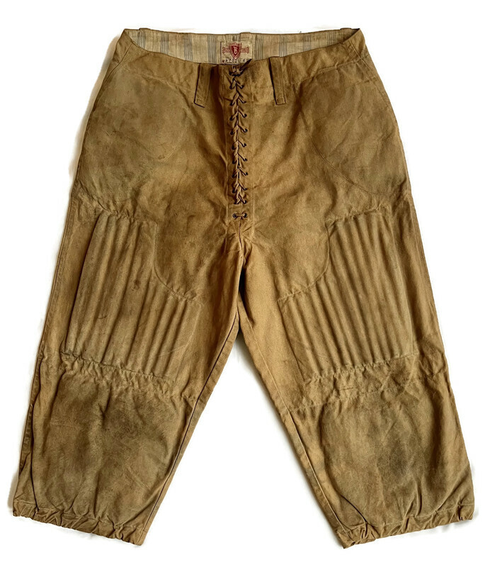 1900 - 1910’s Reeded Football Pants by James W. Brine