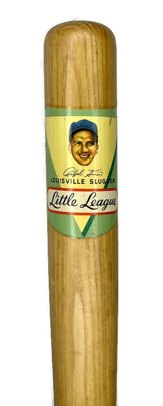 1940-50’s Ralph Kiner Decal Baseball Bat