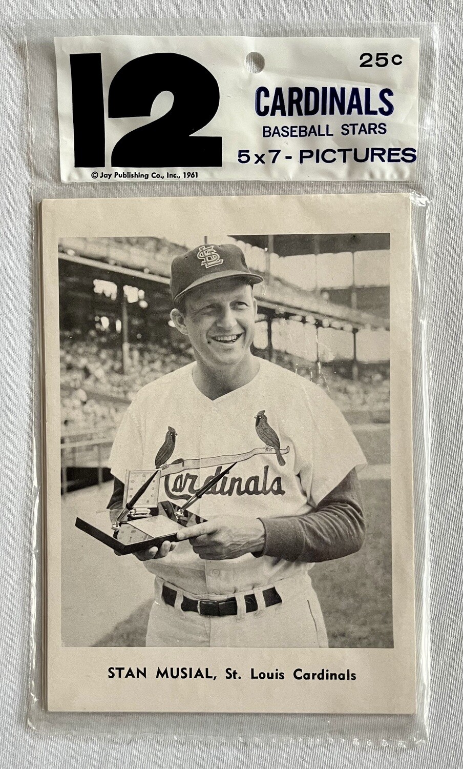 1961 St. Louis Cardinals Photo Pack - Unopened
