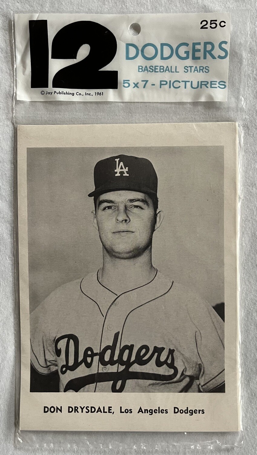 1961 Los Angeles Dodgers Photo Pack - Unopened