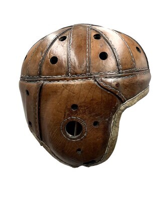 1930’s Rawlings Leather Football Helmet