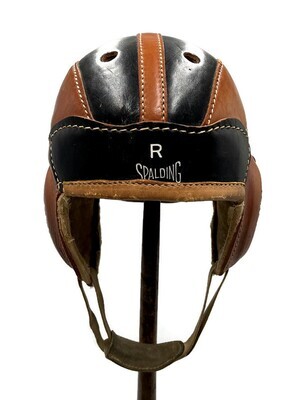 1930’s Spalding Leather Football Helmet