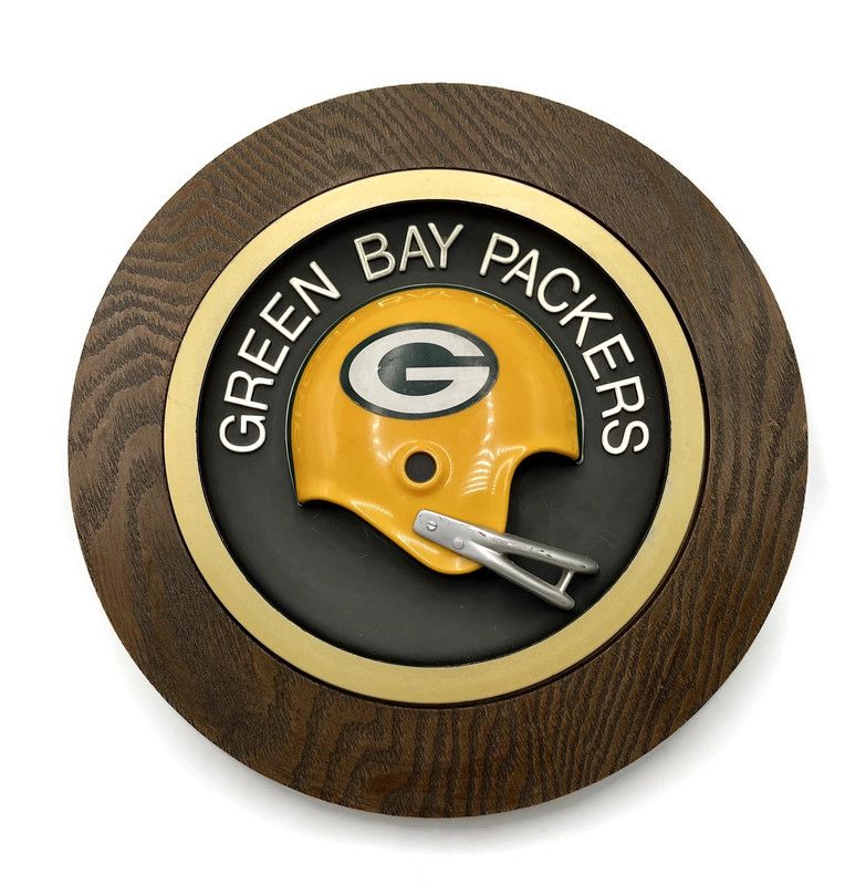 1960-70’s Green Bay Packers Plaque by Sears