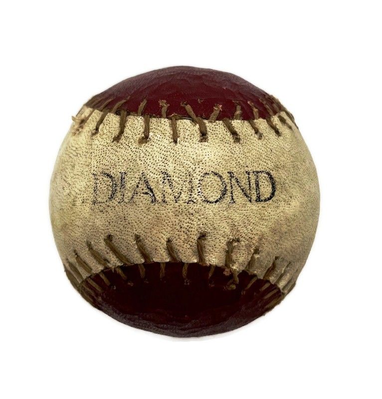 Very Uncommon Vintage 1900 – 1910 Two Color DIAMOND Model Baseball​