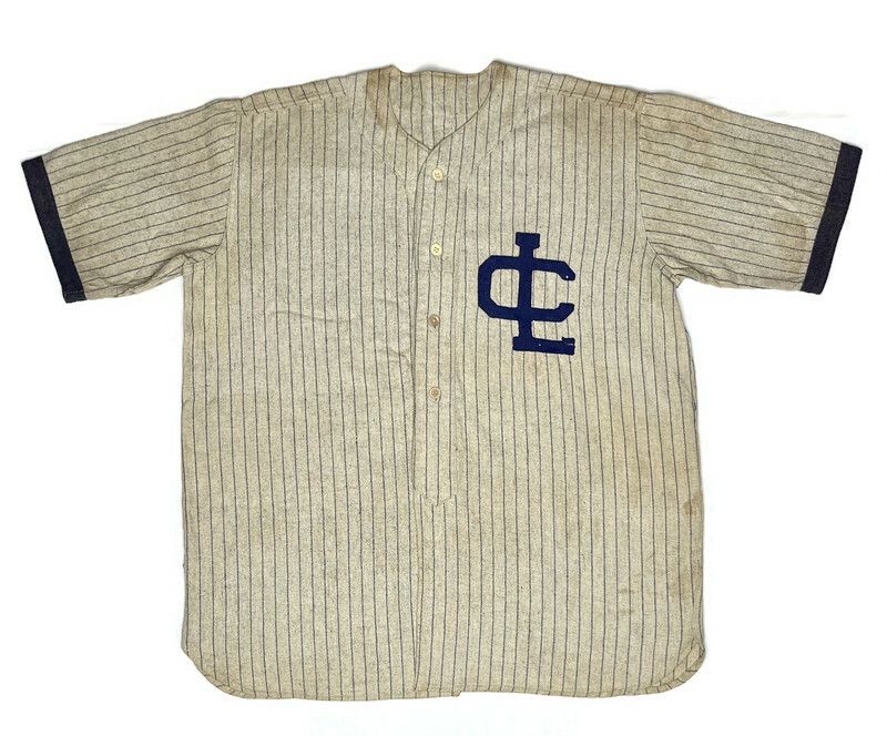 1920-30’s Vintage Baseball Jersey w/ Navy Blue CL