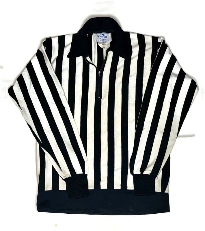 1950’s Vintage Bruce Hood NHL Referee Jersey – Tease Knitting Company