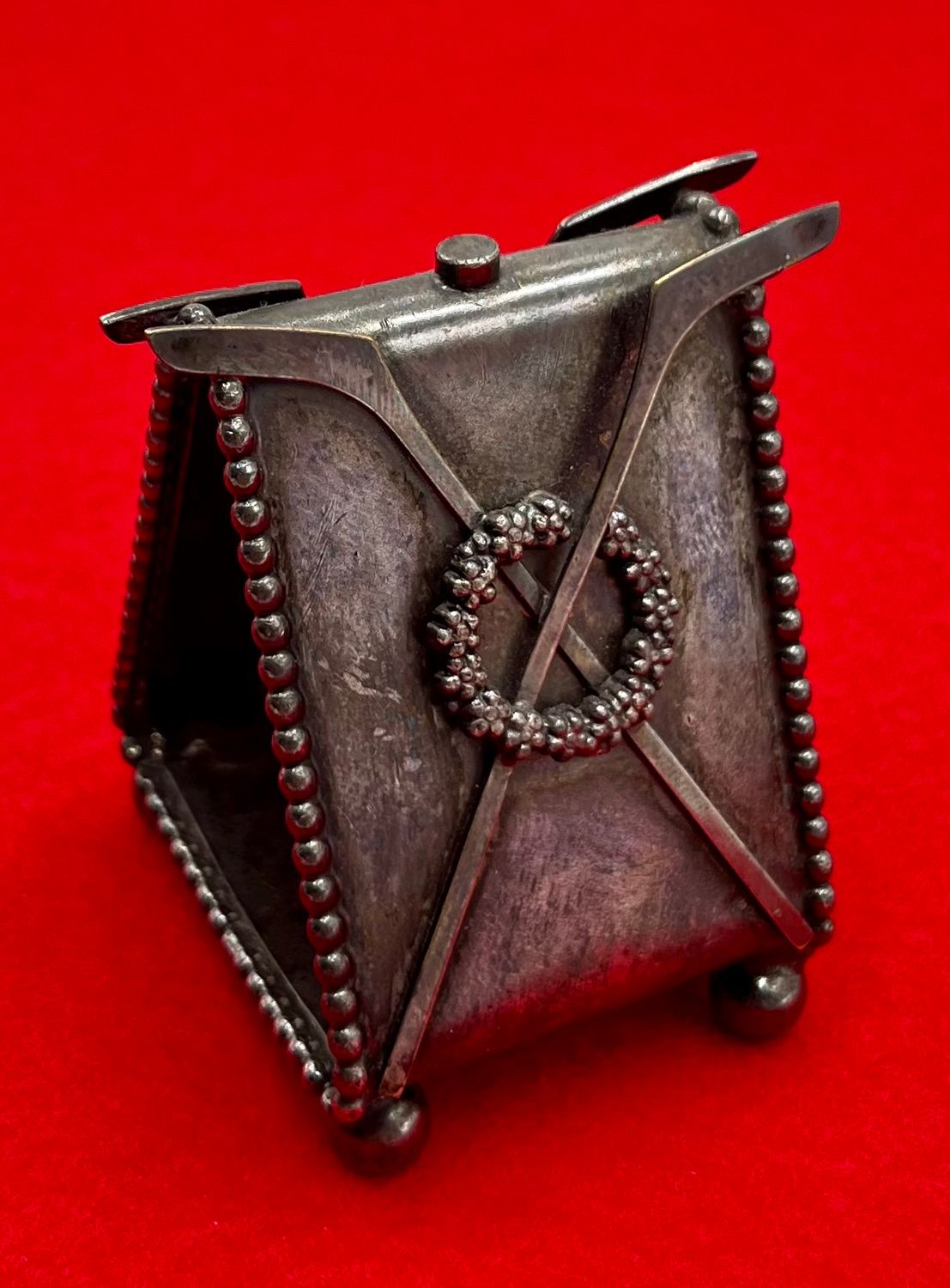 1910’s Silver Vintage Hockey Napkin Ring Holder – Meriden & Co. 1910’s Silver Vintage Hockey Napkin Ring Holder – Meriden & Co.