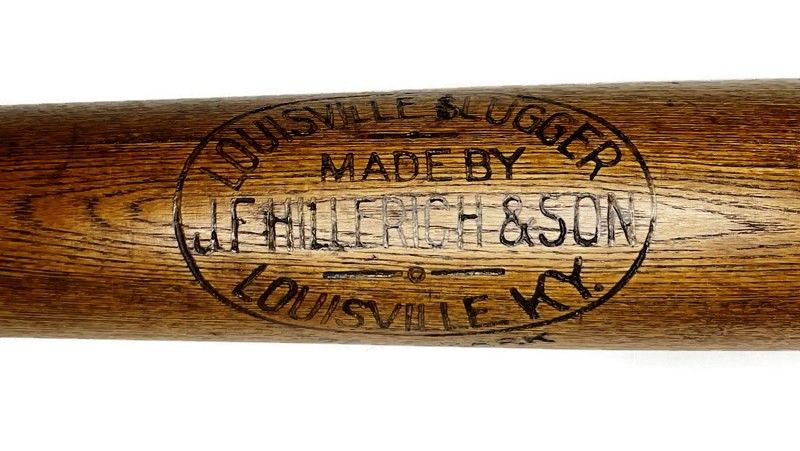 Scarce 1897- 1911 J F Hillerich &amp; Son Baseball Bat