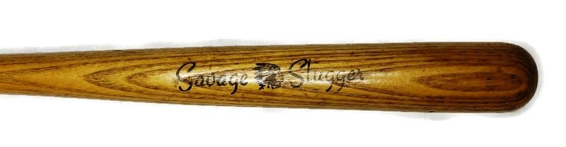 Vintage 1930’s Savage Slugger Baseball Bat - Native American Chief Logo
