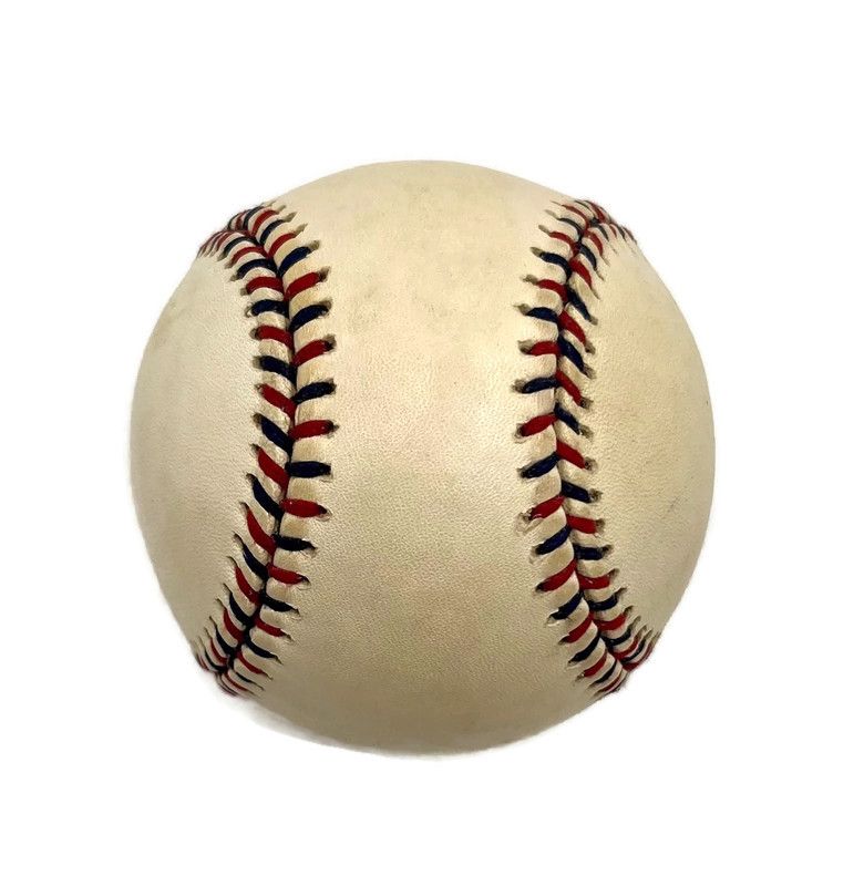 1920’s Red &amp; Blue Stitched Baseball NR-MT to MINT